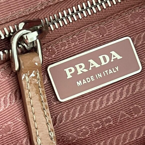 PRADA: Pale Pink/Salmon Handbag #1245 - Picture 8 of 8
